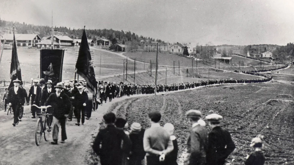 Efter skotten i Ådalen 1931 har svensk militär inte haft några polisiära uppgifter. Skribenten vill ändra på den ordningen. Foto: Arkivbild: TT.