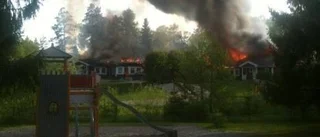 Förskola i Skokloster övertänd
