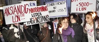 Socialsekreterare i protest