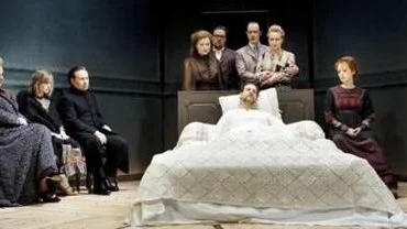 Fanny och Alexander av Ingmar Berman; Dramatens Stora Scen 2012
Regi: Stefan Larsson
Motiv: Marie Göranzon, Leona Ekman Larson, Reine Brynolfsson, Kristina Törnqvist, Christopher Wagelin, Thomas Hanzon, Jonas Karlsson, Tanja Lorentzon och Livia Millhagen