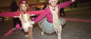 Höstlovet inleddes med skridskodisko