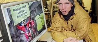 Vill rädda miljön med fredliga metoder