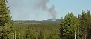 Stor skogsbrand i Överkalix