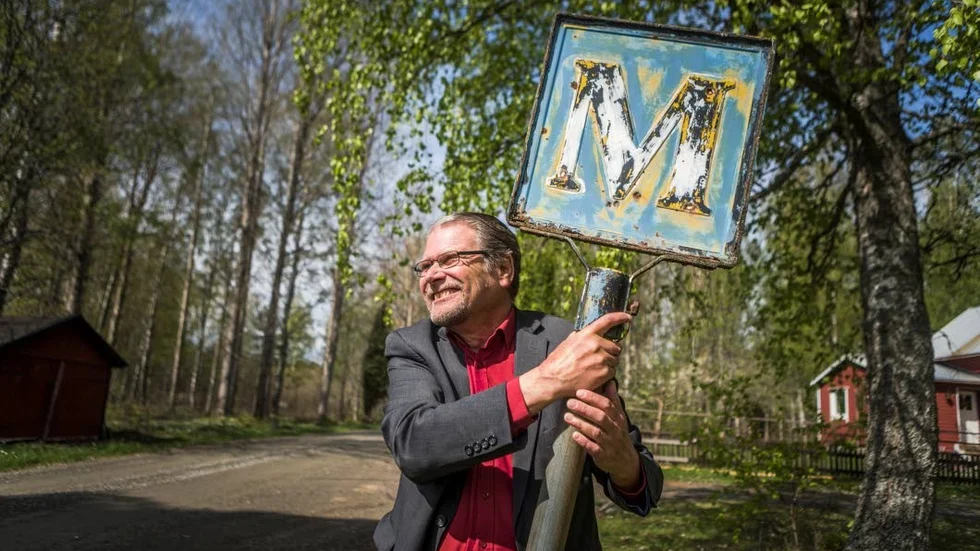 Hans-Göran Björk skapar gärna mötesplatser och jobbar mycket ideellt. "Om jag tjänade miljonbelopp skulle jag göra av med pengarna på en gång och snart vara lika pank som innan", säger han.