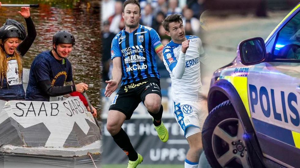 Forsränningen, Siriusmatchen, rån och slagsmål finns bland de mest lästa artiklarna på unt.se under veckan som gått.