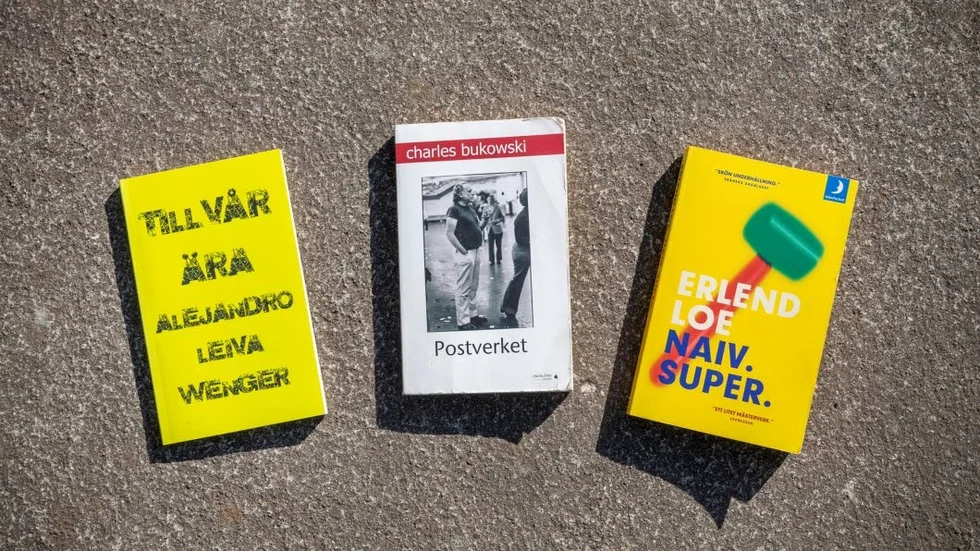 Alejandro Leiva Wenger, Charles Bukowski och Erlend Loe finns på Alma Kirlics tipslista för sommarläsning.