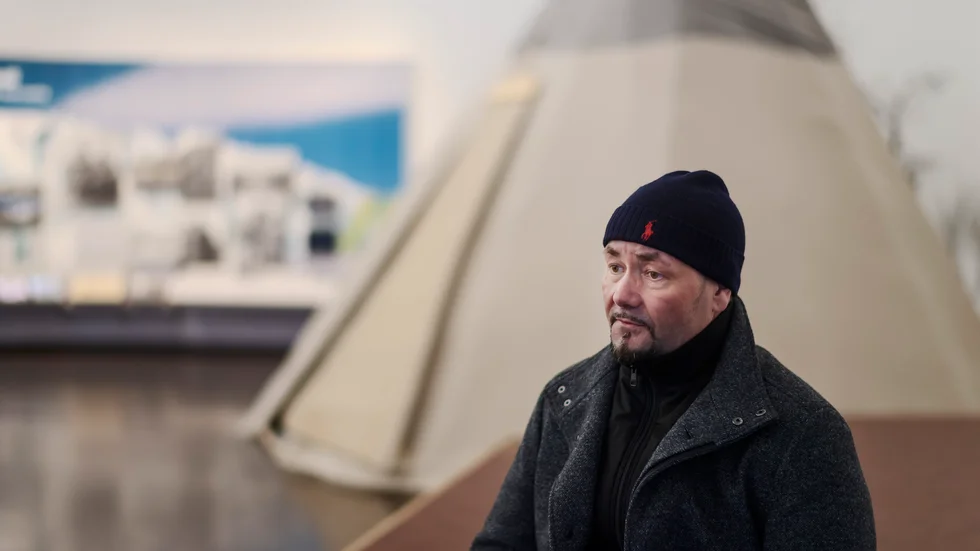 "Det ser ganska mörkt ut nu", säger Mikael Kuhmunen, ordförande i Sirges sameby. Arkivbild.