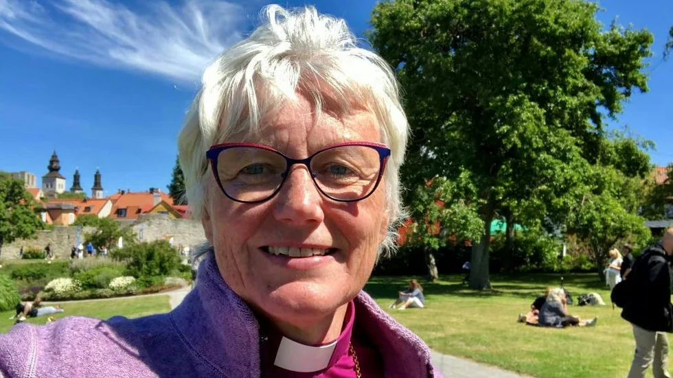 Antje Jackelén hälsar på familj i Tyskland i sommar.