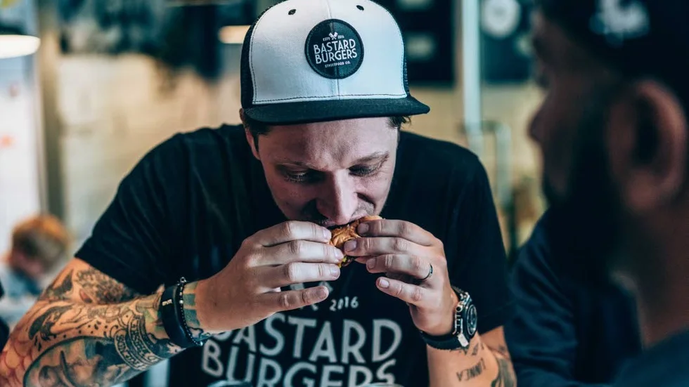 Simon Wanler, vd Bastard Burgers.
