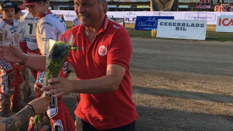 Mikael Teurnberg var nöjd efter segern.