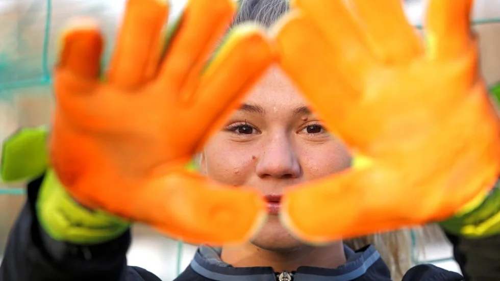 Ronja Andersson är numera Uppsala Fotbolls förstaval mellan stolparna.