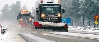 Håll undan - här kommer plogbilen