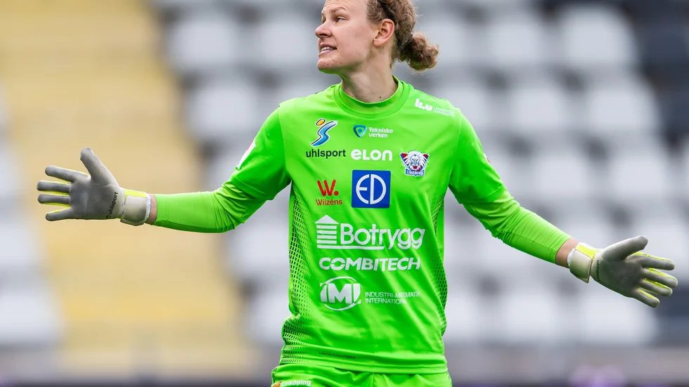 Arkivbild: Cajsa Andersson hade en lugn eftermiddag när LFC besegrade AIK.