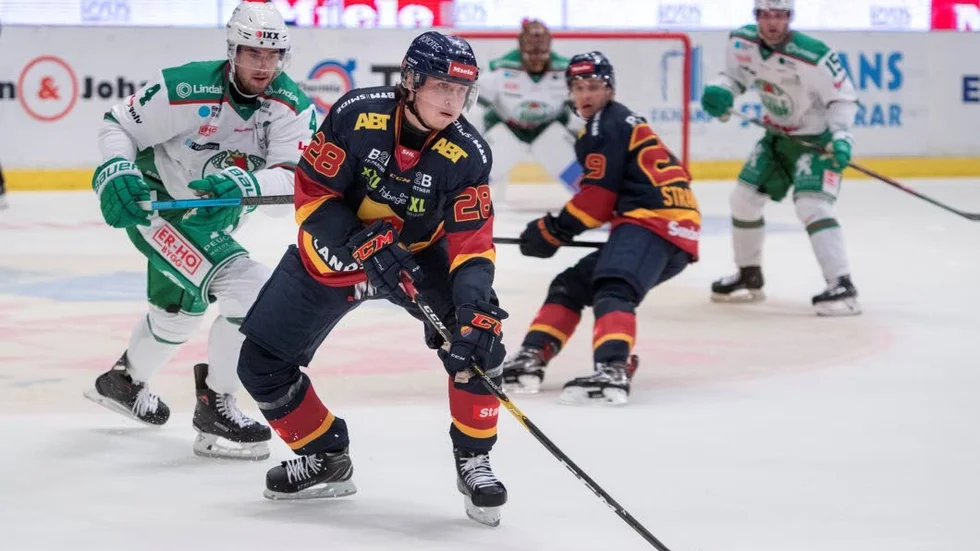 Wiå under en SHL-match för Djurgården.