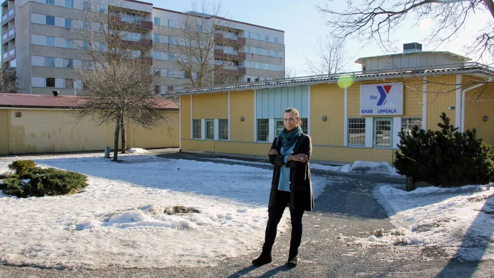 Engagerad. Heléne Roman har bott på flera platser i Gottsunda och jobbar sedan länge på fritidsgården på Bandstolsvägen. Hon känner sig trygg i stadsdelen även på kvällarna. "Men det beror kanske på att jag känner mycket folk här."