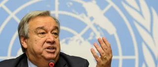 FN-basen Guterres besöker Uppsala