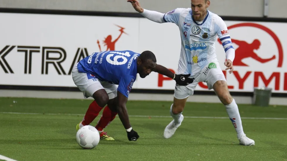 Siriusaktuell. David Fällman i Gefletröjan när det begav sig senast i allsvenskan.