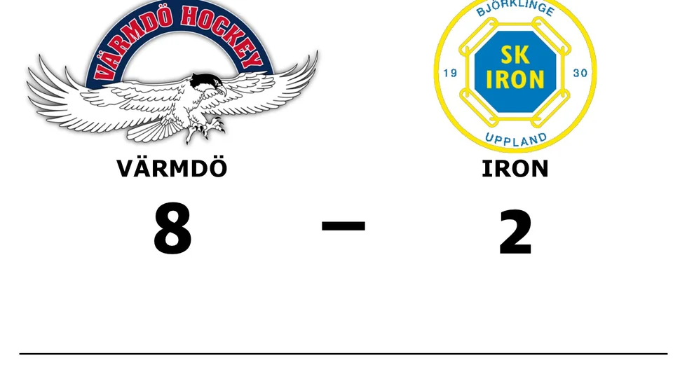 Värmdö HC vann mot SK Iron Hockey