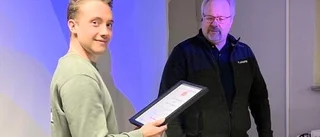 Alfred fick fint pris av KMK: "Ett erkännande"