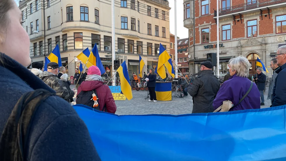 Muf-ordföranden Matilda Ekeblad påminde om att det finns saker man bara måste göra: "Annars är man bara en liten lort".