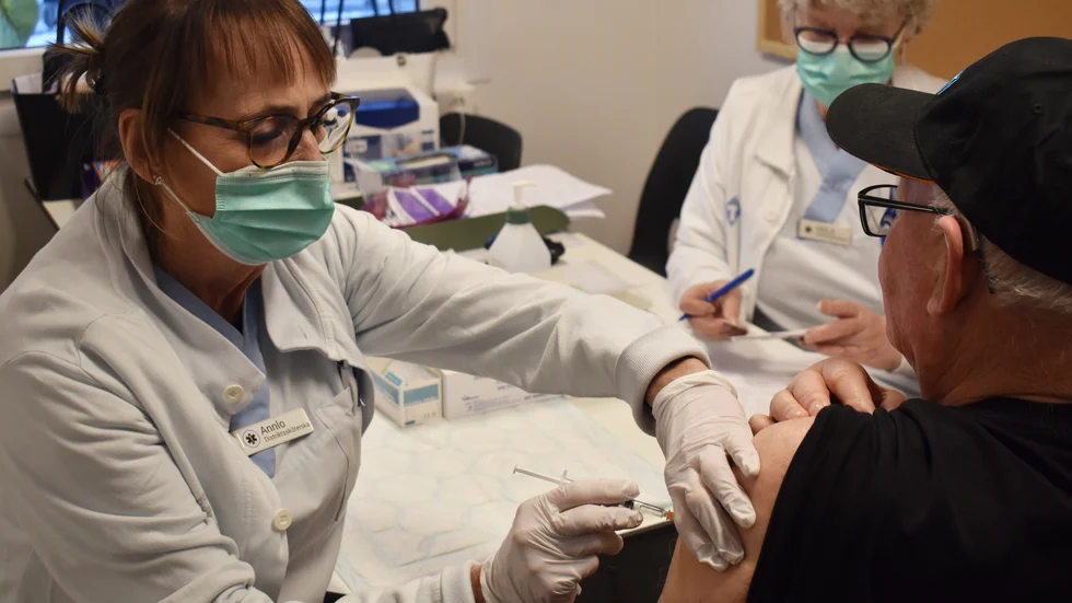 Viljan att vaccinera sig mot covid -19 är högre i Norrbotten än landet som helhet.