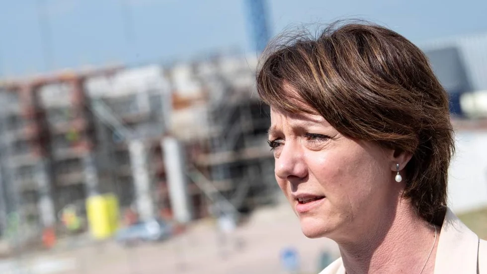 Matilda Ernkrans (S), minister för högre utbildning och forskning.