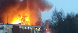 Räddningstjänsten larmade till husbrand