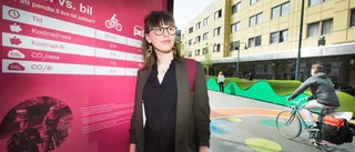 Bilen tar för mycket plats i Luleå centrum