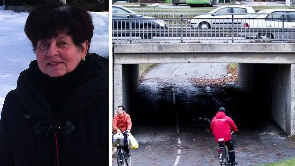 Orolig. Inger Åsberg är osäker på hur korsningen kommer att bli för äldre.