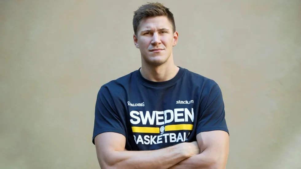 Carl Engström. Ny i Uppsala Basket.