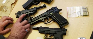Rekordmånga vapenbrott anmälda