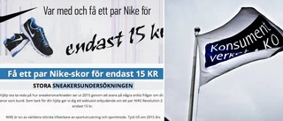 Superklippet var skobluff
