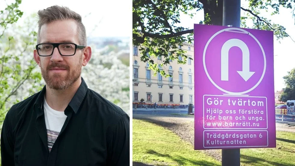 Fredrik Norén förväntar sig många lavagropar i Minecraft under Kulturnatten.
