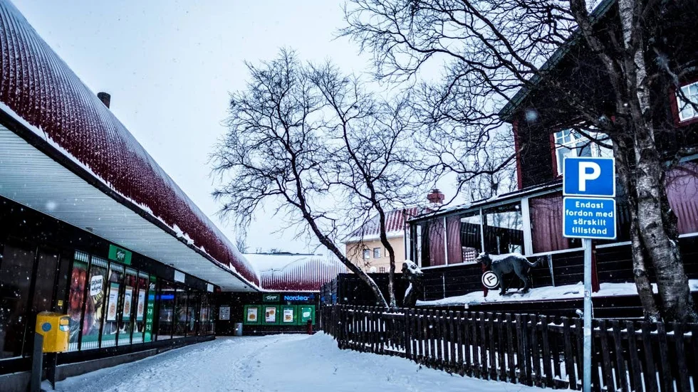 Tempo är en av butikerna i Kiruna som haft problem med tjuvligan.