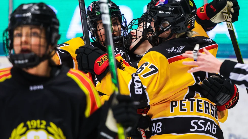 Guldjubel. Luleå vann den femte och avgörande finalen. 