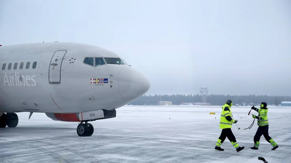 På måndagen inträffade en mindre flygincident vid Luleå airport. (Bilden är tagen vid ett annat tillfälle.)