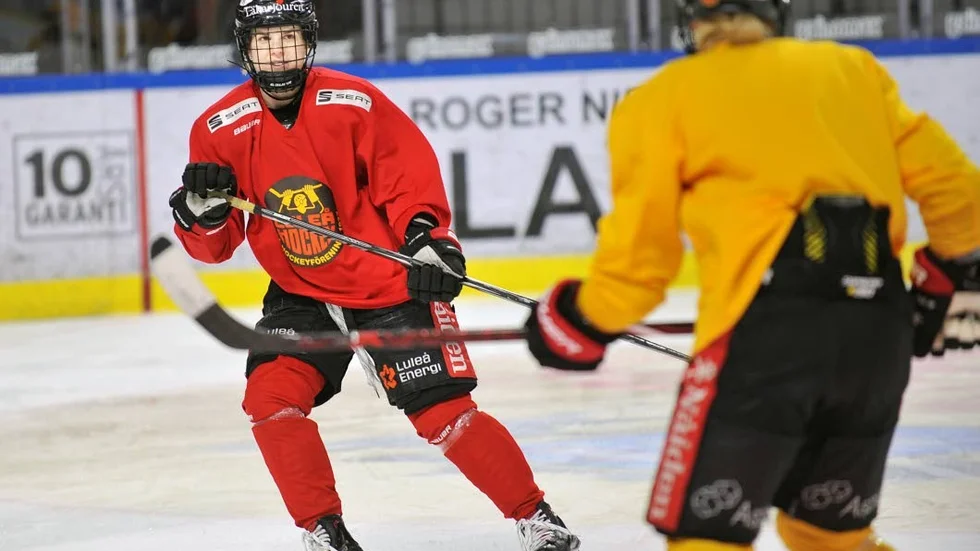 Emma Nordin går mot sin bästa säsong i karriären. Bara under slutspelets tre matcher har hon gjort sju mål.