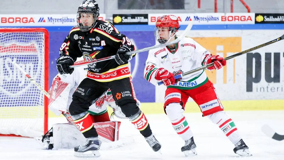 Emma Nordin fintade bort två Modospelare vid det snygga 3–2 målet.