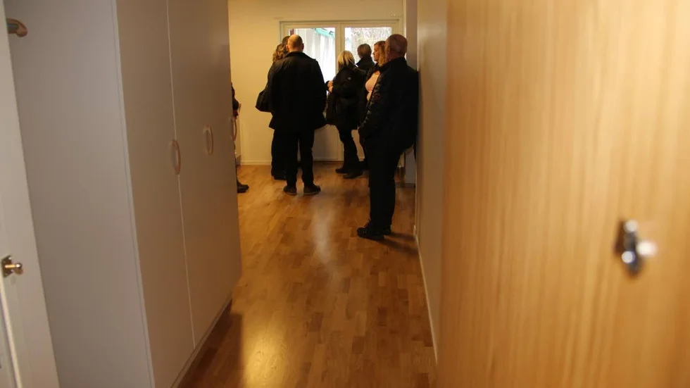 Intresset för seniorlägenheterna vid torget i Heby var stort. Ett 40-tal står i aktiv kö.