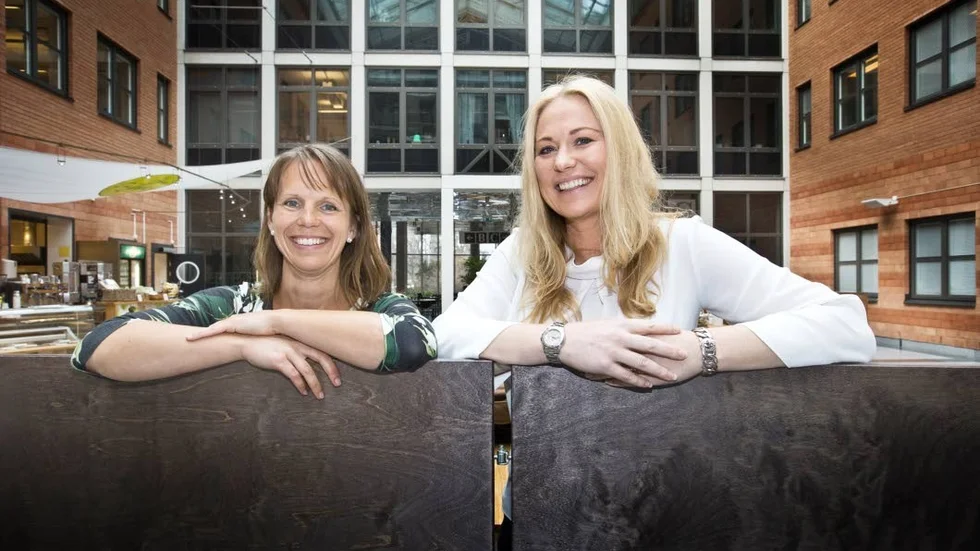 Karin Isberg, rapportförfattare, och Pernilla Eriksson, föräldraledig vd för Donald Davies & Partners, som beställt rapporten.