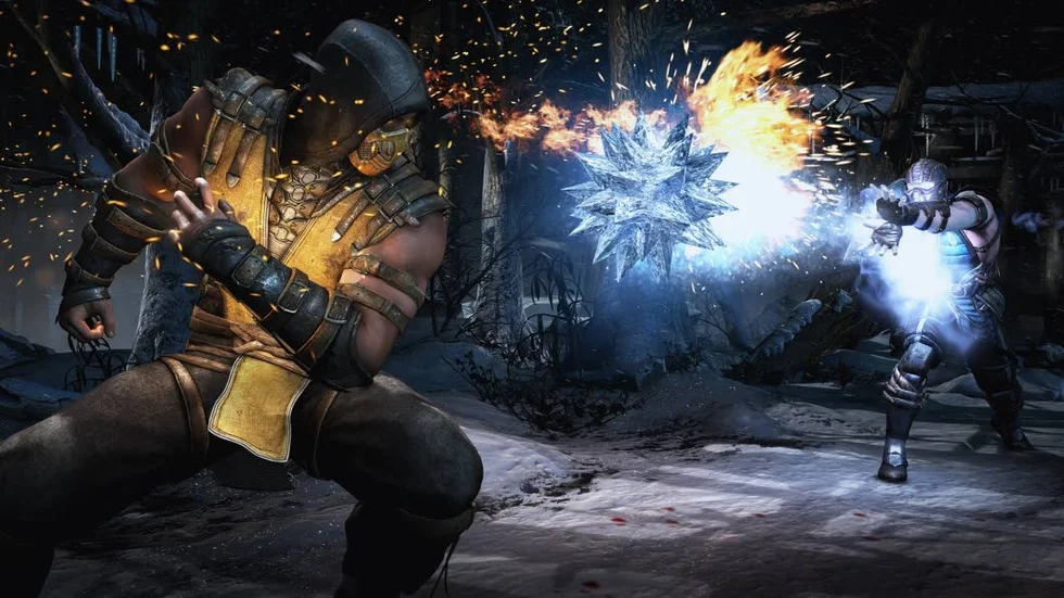Grafiskt är ”Mortal kombat” det kanske snyggaste fightingspelet hittills.
