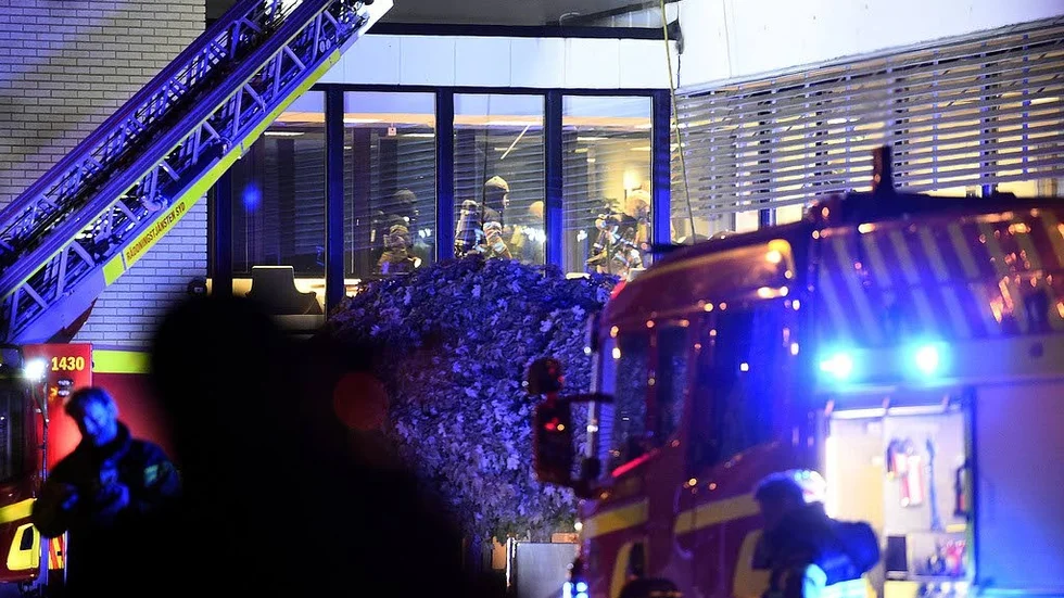 Hotellbrand i Malmö 2016