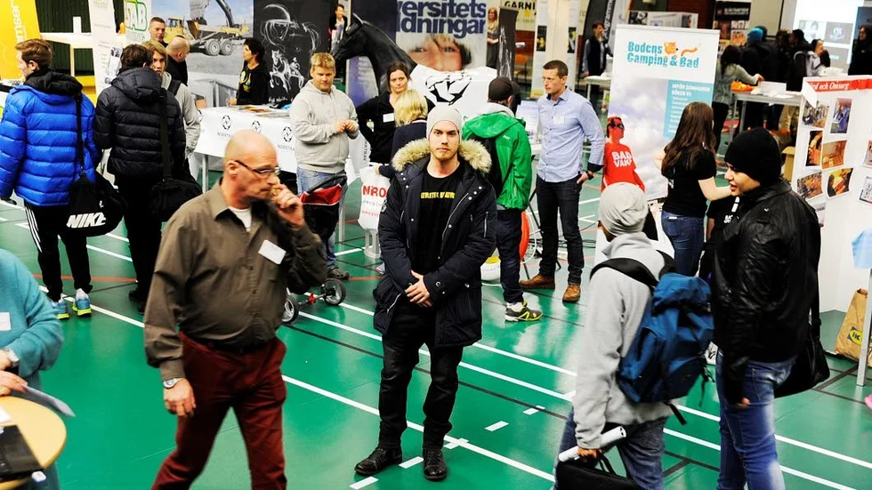 Jobbmässan Framtid Boden arrangerades för första gången 2015.