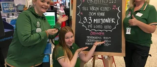 Lottovinnaren missade miljonsamtalet