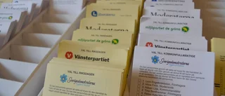 Lågt valdeltagande vid gränsen