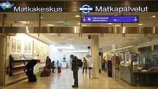 Tårtorna fastnade på bussterminalen.