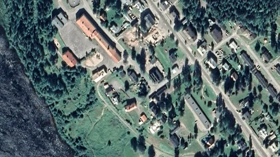 Området kring Televägen 8