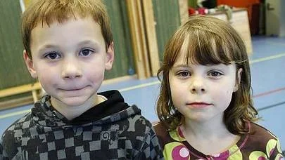 Emelie och William Åhrberg, 8 år, ska vara på fritis under lovet.
