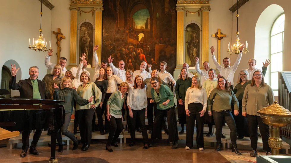 35 sångare framträder vid Bel Cantokörens konsert "Stämningar" i Risinge kyrka.