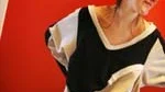 Avslappnat. Humöret får ofta styra när Kristina Bergel klär sig. Den här tröjan är inspirerad av människokroppen.